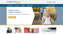 Desktop Screenshot of collegechoiceadvisor529.com